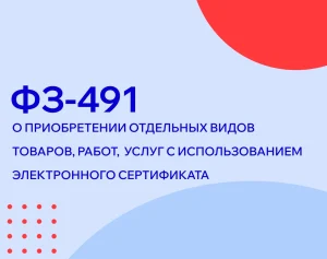 Федеральный закон ФЗ-491